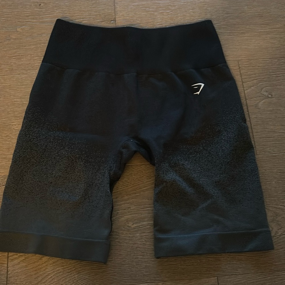 Gymshark Adapt Seamless Shorts Black Ombre Women's Size Small